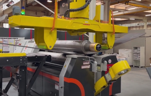 Máquinas roladoras de lámina CNC para la industria de la construcción de estructuras metálicas